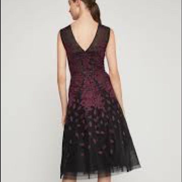 Bcbg Floral Embroidered Dress Wedding Dress Bcbg Floral Embroidered Evening Dress  BCBGMAXAZRIA